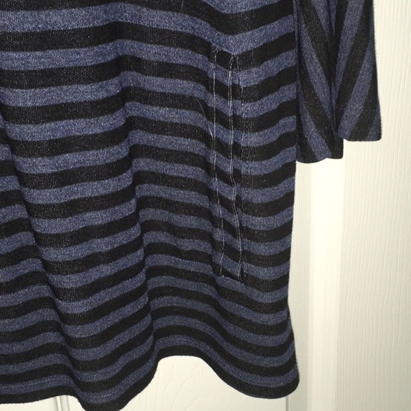 Talbots Petite Cowl Neck Long Sleeve Shirt - Picture 2 of 4